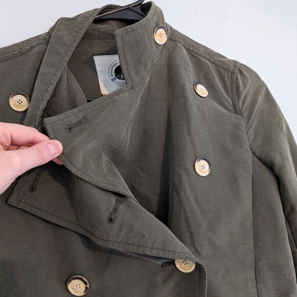 Anthro Daughters of the Liberation Jacket Utility Double Breasted Military 0 - Picture 3 of 10